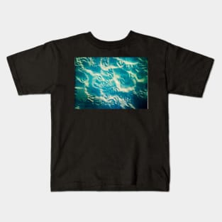 Seagull Prints in the Sand Kids T-Shirt